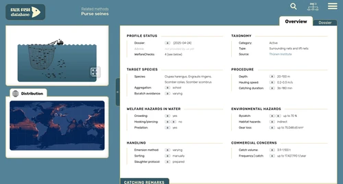 News: New profile type launched + purse seines